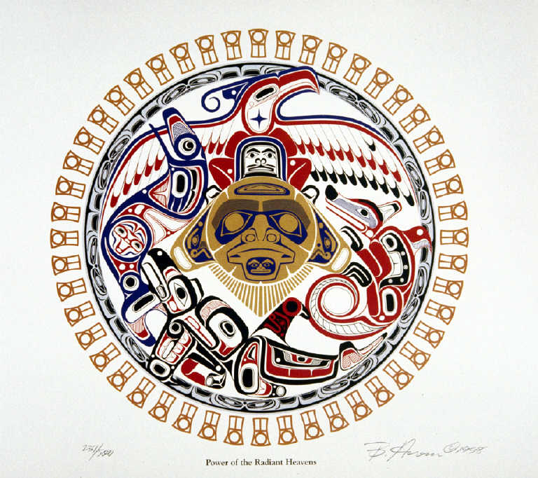 Click to see a large view of "Power of the Radiant Heavens."